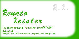 renato keisler business card